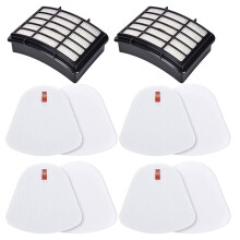 2 filtres HEPA + 4 filtres en mousse et feutre pour aspirateur vertical Shark CU510Lift-Away XL