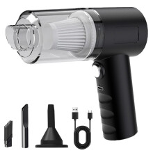 Aspiradora de mano Zeceoua Dustbuster, potente succión de 120 W, mini aspiradora para coche con USB, compatible con uso en coche y hogar.