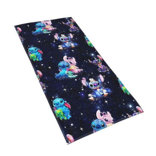 Πετσέτες χεριών Stitch για μπάνιο, πετσέτα μπάνιου/προσώπου, μαλακές, απορροφητικές 2