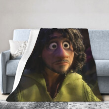 Couverture Encanto Hotel, couverture anime pour lit, couverture pour canapé, couverture polaire ultra douce pour chambre et salon, 152 x 127 cm