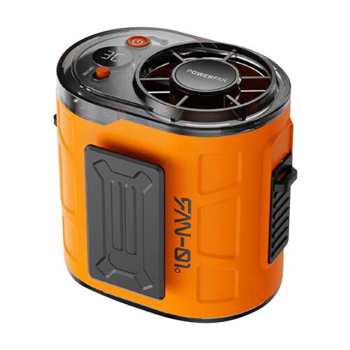 Φορητός ανεμιστήρας μέσης Kayannuo 6000mAh, χρόνος λειτουργίας 24 ωρών, 3 ταχύτητες, 1