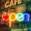 Φωτιστικό νυκτός LED Kyoffiie Open Neon Sign, εξαιρετικά φωτεινό πολύχρωμο φωτιζόμενο σήμα 7