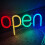 Φωτιστικό νυκτός LED Kyoffiie Open Neon Sign, εξαιρετικά φωτεινό πολύχρωμο φωτιζόμενο σήμα 5