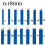 50pcs 11 Pin Microblading Needles for Precise Brow Strokes, Disposable Permanent Makeup Blades 2