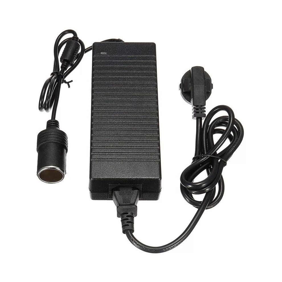 Compact Ac To Dc Converter, Flame Retardant Material Ensures Safety, Silent Fan Heat Dissipation Keeps Your Devices Cool, Detachable French Plug For 9176269097196