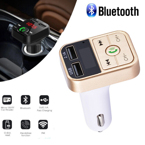 Revolutionary Bluetooth FM Transmitter, High-Quality Wireless Music Streaming, Supports Multiple Audio Formats 2