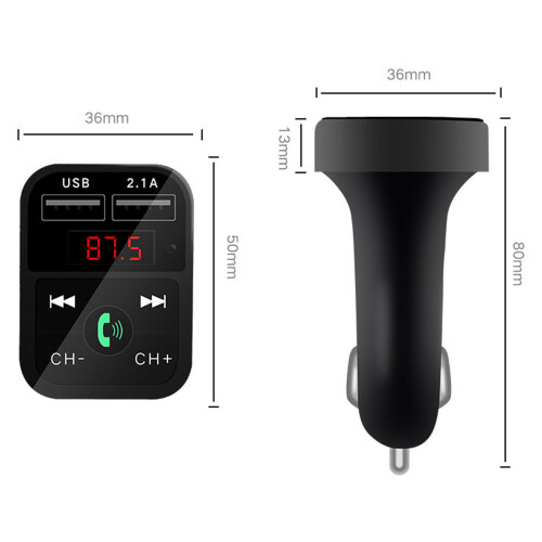Revolutionary Bluetooth FM Transmitter, High-Quality Wireless Music Streaming, Supports Multiple Audio Formats 1