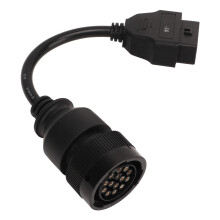 Connecteur de diagnostic performant, broche métallique de précision pour environnements difficiles, conçu selon les spécifications standard pour