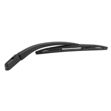 Rear Window Wiper Assembly, No Streaking Back Wiper Blade Arm Set with Graphite Coated Natural Rubber for Consistent Clearing Performance, Durable In