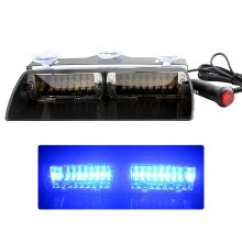 Luci stroboscopiche di emergenza per cruscotto veicolo, barra luminosa di segnalazione lampeggiante a LED ad alta luminosità con lente 4D,