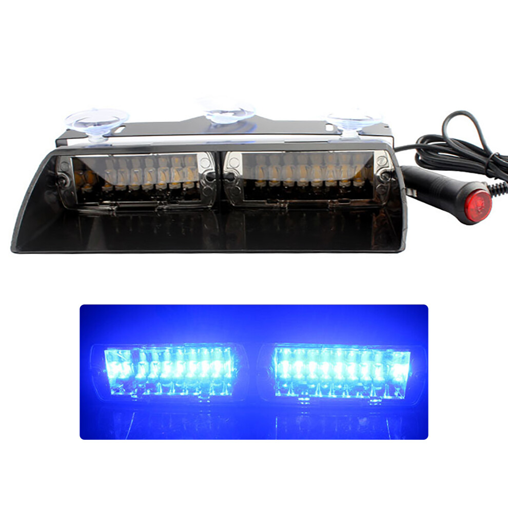 High Brightness Leds Emergency Dash Bar, Flashing Warning Hazard Strobe Warning With Last Pattern Memory Recall, Adjustable Brackets Light 9176269125486