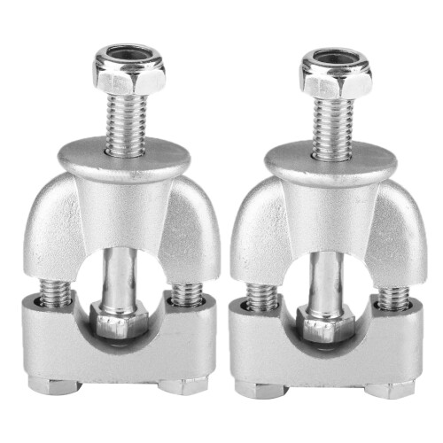 Motorcycle Handlebar Risers, Universal Motorcycle Handlebar Mount Kit with Adjustable Handlebar Position, Durable Handlebar Risers for Enhanced