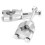 Motorcycle Handlebar Risers, Universal Motorcycle Handlebar Mount Kit with Adjustable Handlebar Position, Durable Handlebar Risers for Enhanced 5