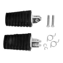 Pedane per moto Yamaha, poggiapiedi anteriori in alluminio di alta qualità, durevoli, migliorano la guida e includono il kit di installazione.