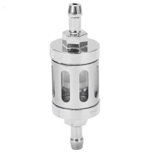 Element filtrant de combustibil cu design din sticlă transparentă și capac din aliaj de aluminiu pentru mașini, ATV-uri, SUV-uri, motociclete,