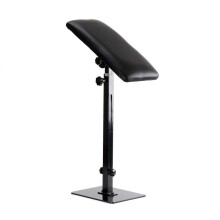 Tattoo Armrest Adjustable Stand with Heavy Duty Frame 180 Rotating Cushion Black 68100cm