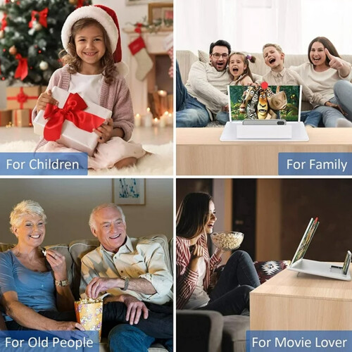 Μεγεθυντής οθόνης HD, Πτυσσόμενος σχεδιασμός για smartphones, Δεν απαιτείται 1