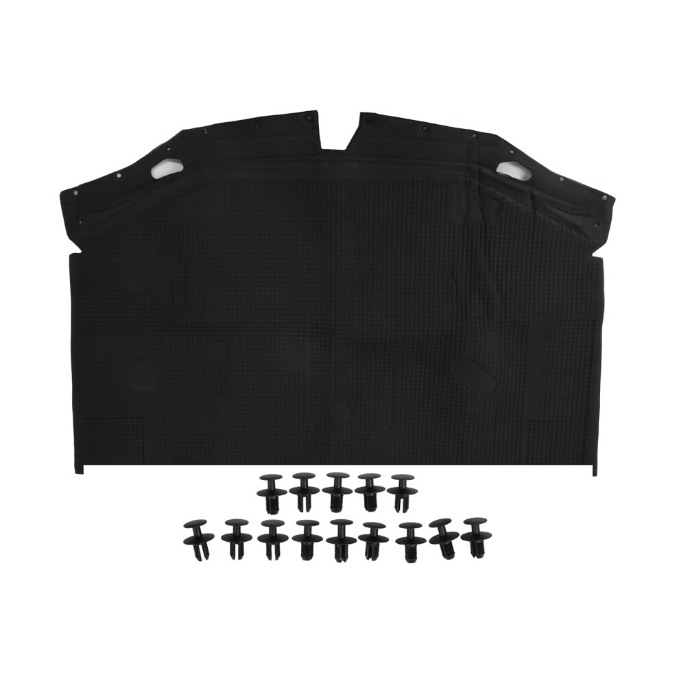 Soundproof Cotton Engine Sound Insulation Pad Enhance Leak Proof Thermal Acoustic Barrier For Mercedes Sl320 Sl500 Sl600 R129 300Sl 500Sl 600Sl, 9176269120764