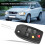 Ανταλλακτικό κέλυφος θήκης για Volvo S60 2000-2009, Θήκη κλειδιού αυτοκινήτου με 6