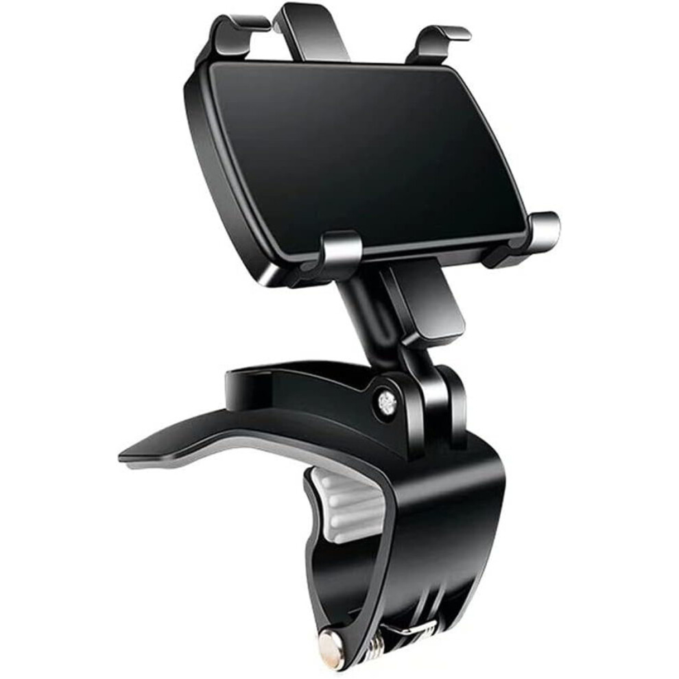 Drivemate Elite, 360 Degree Rotation Car Phone Mount, Innovative Dashboard Clip Mount For Safe And Easy Phone Access 9176269098995