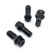 OE továrenské skrutky kolies pre BMW320i330i520i530i X5E70E60E53, skrutky kolies M14x1,25 s kužeľovým uchytením, oceľ triedy 10,9, náhradné