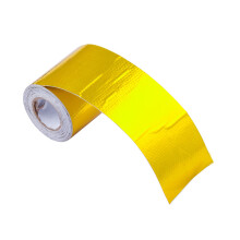 Heat Shield Tape for Automotive Use, Reflective Adhesive Backed Roll Thermal Barrier Foil Tape High Temperature Resistant Waterproof Corrosion