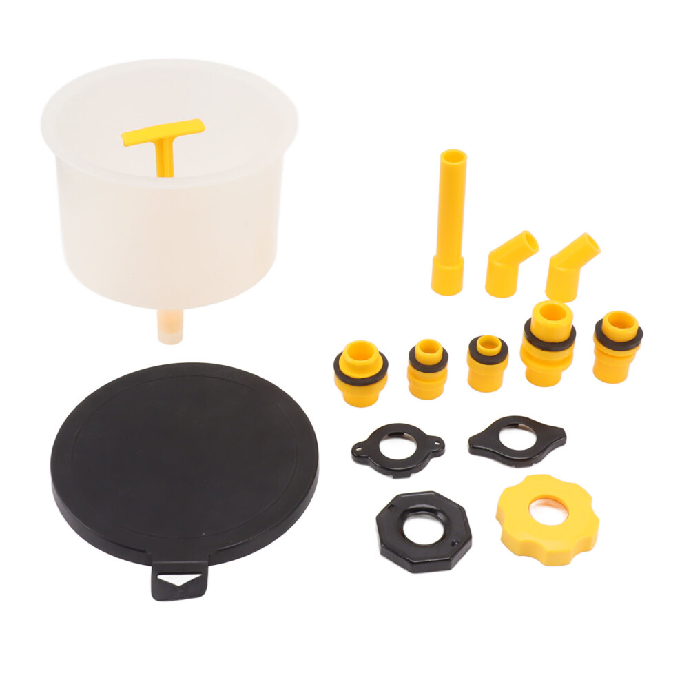 Coolant Funnel Kit For Automotive Maintenance, No Spill Car Coolant Funnel Kit, Spill Proof Auto Radiator Funnel Bleeder Accessories, Universal For 9138057197068