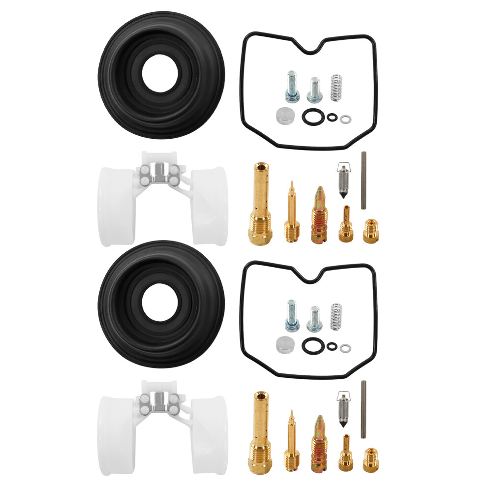 Carb Repair Kit, Diaphragm Replacement Carburetor Rebuild Repair Kits For Motorcycle Fuel System Restoration, Replacement For Er500 Er-5 1998-2005, 9176269117580