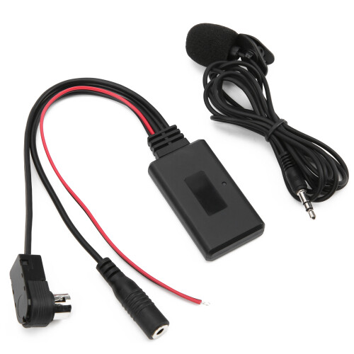 Προσαρμογέας Bluetooth AUX για αυτοκίνητο, καλώδιο προσαρμογέα Bluetooth5.0Aux με μικρόφωνο, 1