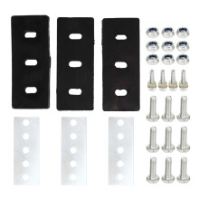 Kit de modificação do impulsor da máquina de neve, design universal de 3 pás para máquinas de 2 estágios, reduz a folga para melhorar a