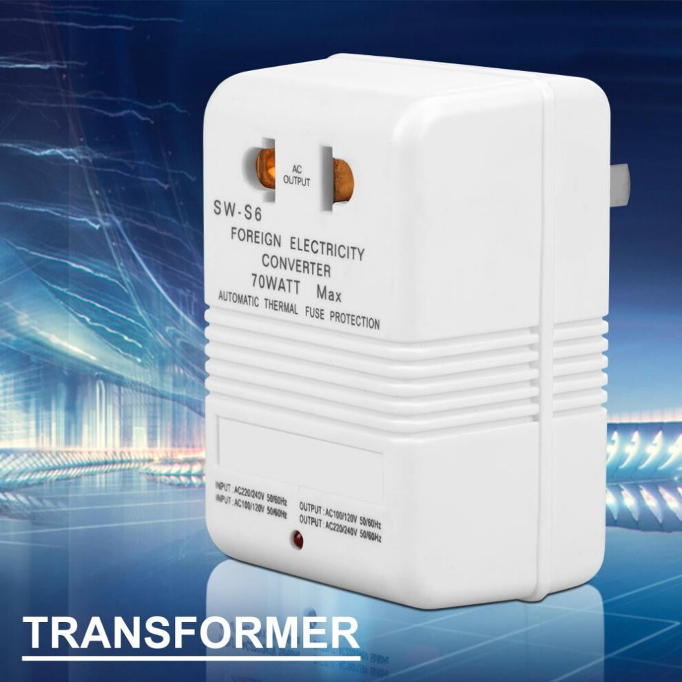 Voltage Converter For International Travel, Step-Up & Down Voltage Converter Dual Channel Voltage Converter For Home And Outdoor Use, Two-Way 9138057184570
