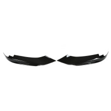 Lame de pare-chocs avant pour BMW Série 4 F32, F33 et F36M Sport (2014-2020), finition noir brillant, design texturé pour un look plus élégant.