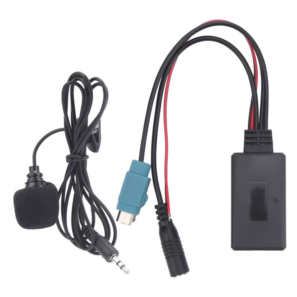 Car Audio Cable Adapter, Bluetooth 5.0 Technology Aux Cable With Microphone For Alpine Kce-236B Cda-9852/E Cde-9887/R, Handsfree Call Function 9138057200966