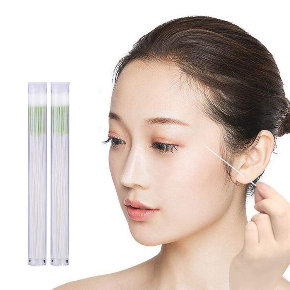 120pcs Ear Cleaning Cord for Pierced Ears, Disposable Thread Removes Wax and Odor Prevention