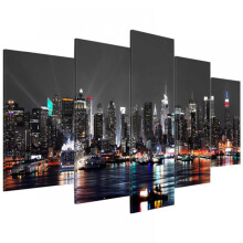 New York Leinwandbild-Wanddeko, Kunstdruck-Design, Wandbild, Gemälde, Dekoration für Zuhause, Schlafzimmer
