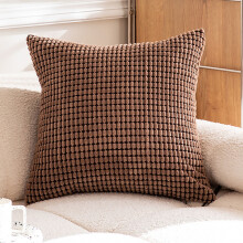 Federra2pcs Cuscino decorativo in velluto a coste per soggiorno, divano, schienale, letto, ufficio, federa per cuscino in velluto a coste