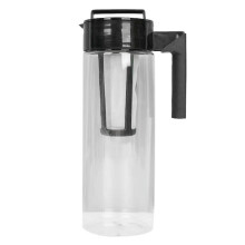 Cafetière à infusion à froid grande capacité, théière froide avec filtre, cafetière à glace en plastique pour usage domestique, A