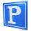 Parkplatzschild P-Symbol Parkplatzschild Baustellenparkplatzschild 1