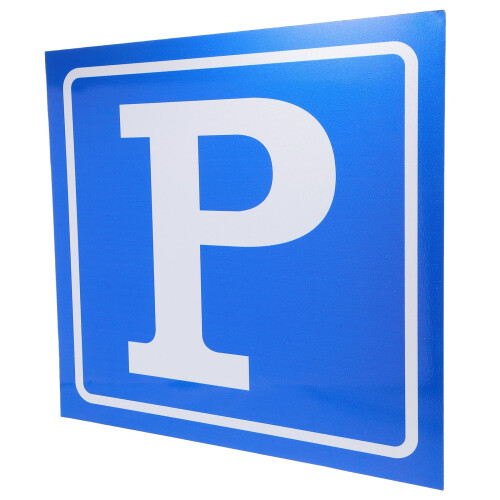 Parkplatzschild P-Symbol Parkplatzschild Baustellenparkplatzschild