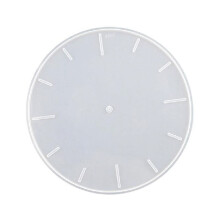 Moule en résine pour horloge ZPAQI, moule en silicone pour horloge murale, moule époxy pour moulage de résine