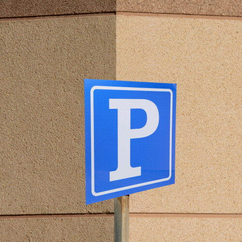 Parkplatzschild P-Symbol Parkplatzschild Baustellenparkplatzschild 2
