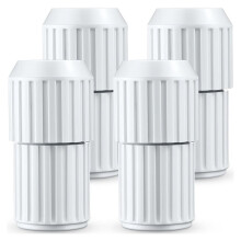 4 Pcs Pool Telescopic Pole White External Cam Pool Pole Parts