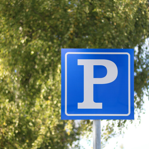 Parkplatzschild P-Symbol Parkplatzschild Baustellenparkplatzschild 1