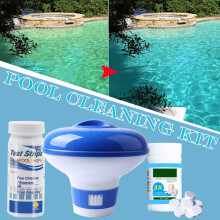 Winysin100 Grams Of Chlorine Tablets, With Dosing Device, With 50 Ph Test Strips