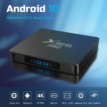 X96Q PRO Android0Smart UHD4K Internett-TV Set-Top-boks, Firekjerners processor, 4G og 5G WiFi, Fjernkontroll