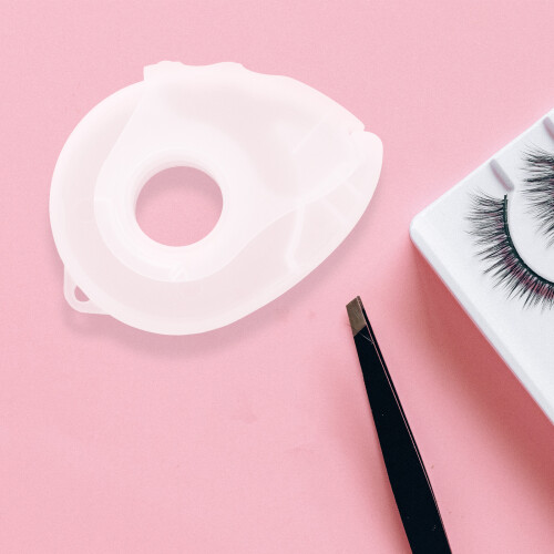 Wimpertang voor wimperextensions, wit, ABS Miss 2