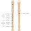 Siisll Beige ABS Soprano Flute 5