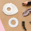 Wimpertang voor wimperextensions, wit, ABS Miss 2