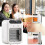 Kojanyu White Ηλεκτρική μίνι θερμάστρα χώρου 1000W με ελεγχόμενη θερμοκρασία 3 ταχυτήτων 2