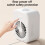 Kojanyu White Ηλεκτρική μίνι θερμάστρα χώρου 1000W με ελεγχόμενη θερμοκρασία 3 ταχυτήτων 5